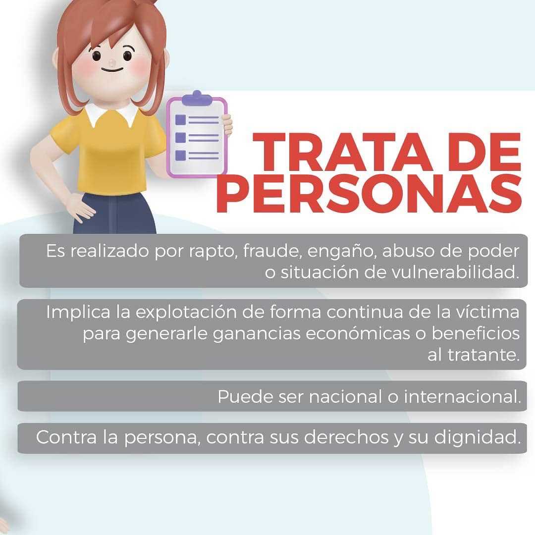Se continúa fortaleciendo y combatiendo la trata de personas en Honduras